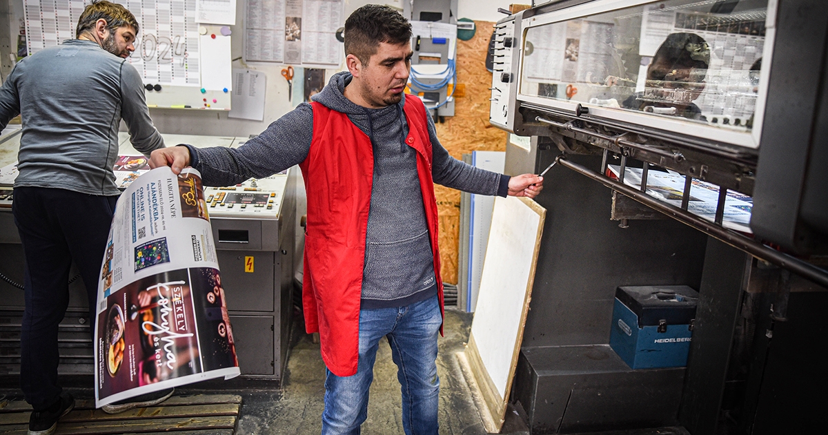 A szerkesztőségtől a nyomdáig